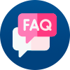 A comprehensive FAQ section is available to help app users quickly solve the most frequent issues.