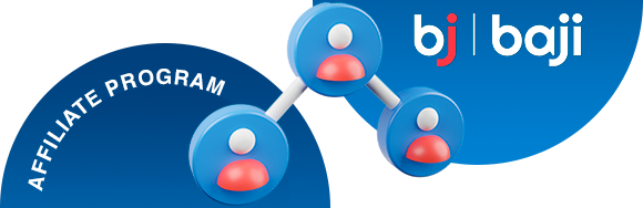 The Affiliate Program is a rewarding way to share your passion for Baji gaming with your friends.
