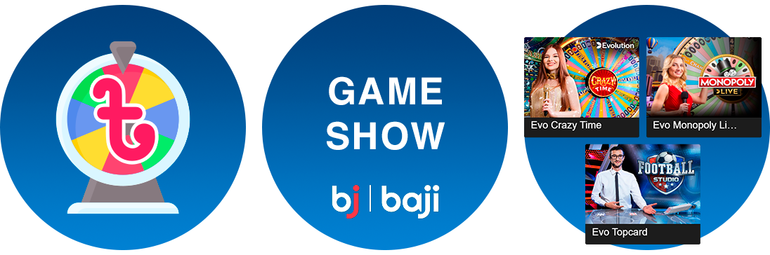 Game Shows are an innovative hybrid of traditional casino gambling and interactive TV entertainment
