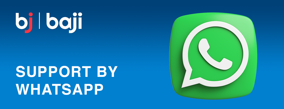 Contact Baji Customer Support via WhatsApp