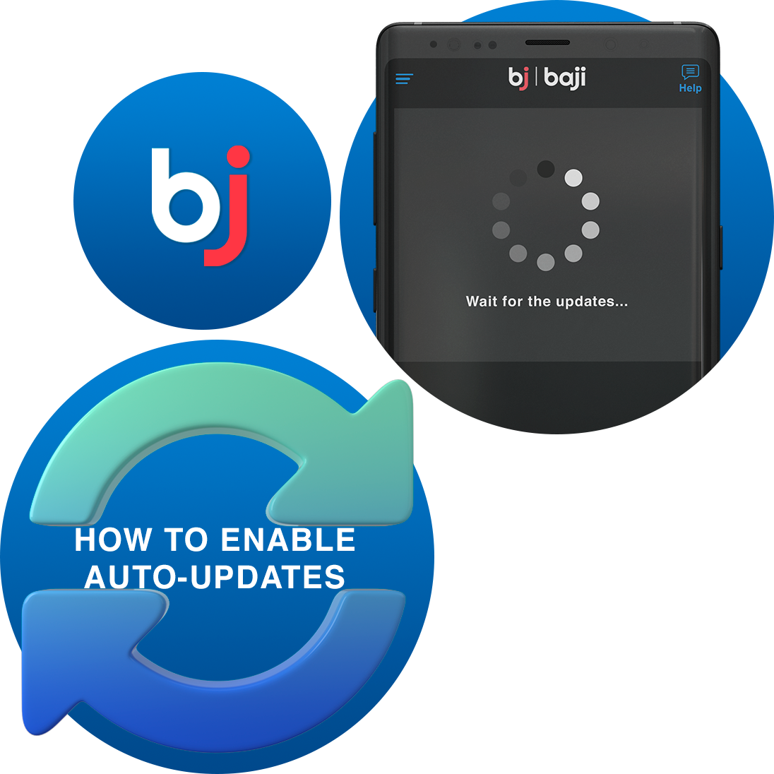 While Baji usually updates automatically, some users may need to manually enable this feature in their settings.