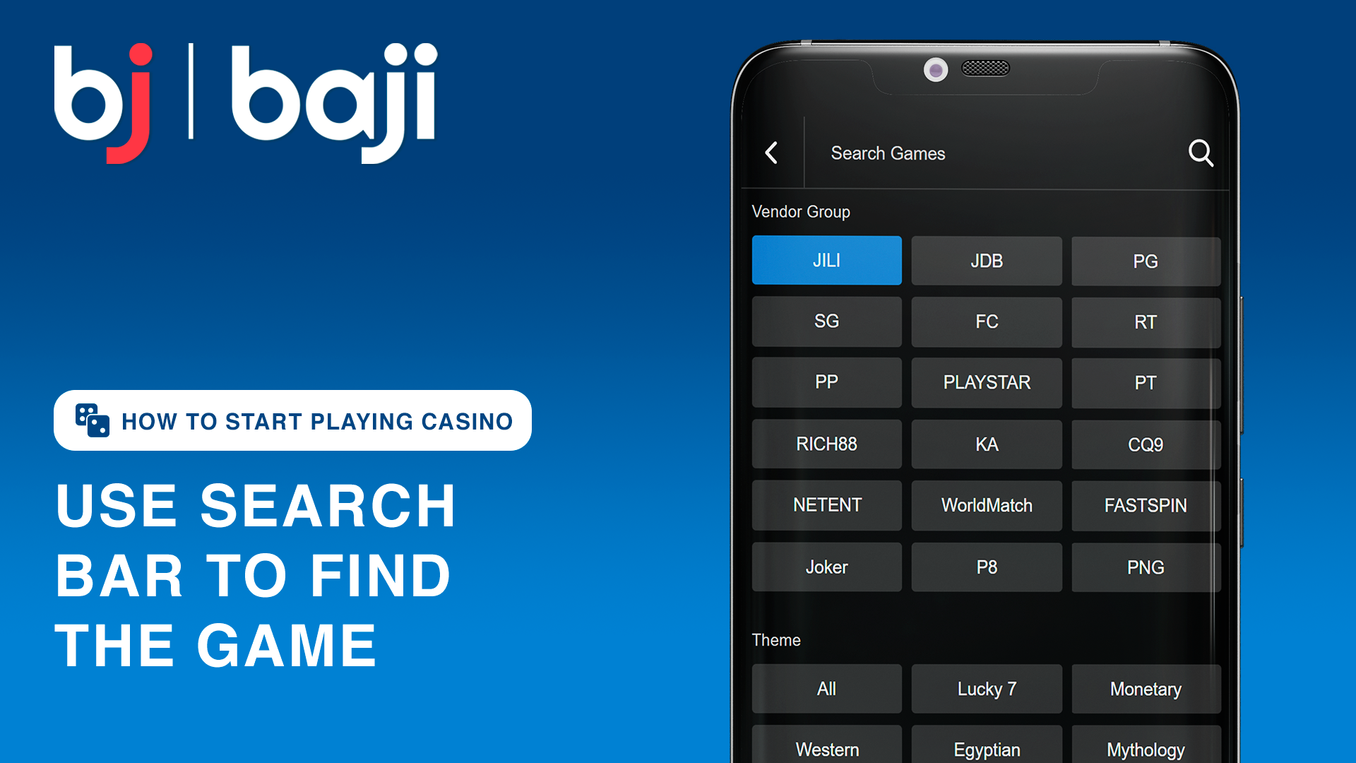 Use the search function to quickly find the exact game you're looking for.