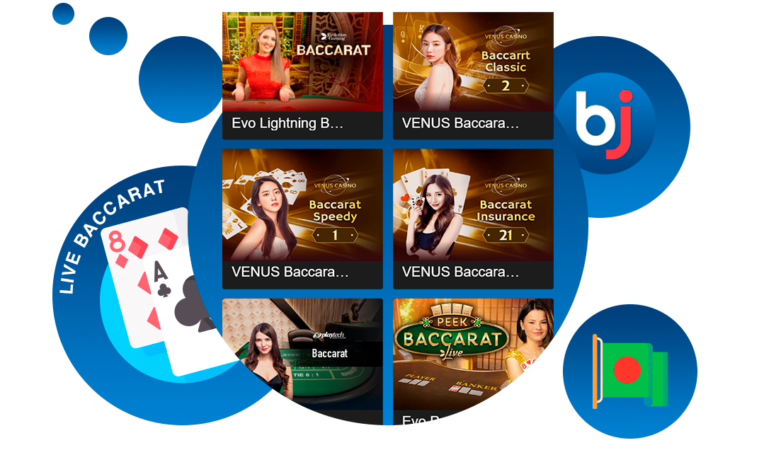 Live Baccarat is a standout favorite among Baji casino players