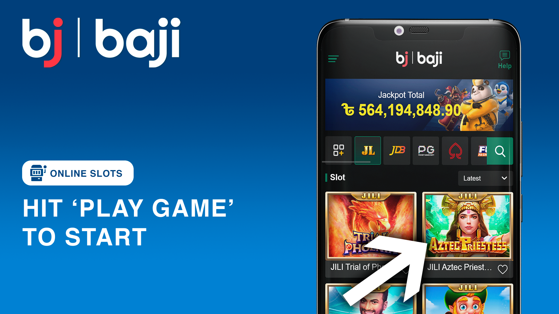 Click 'Play Game' to begin your session