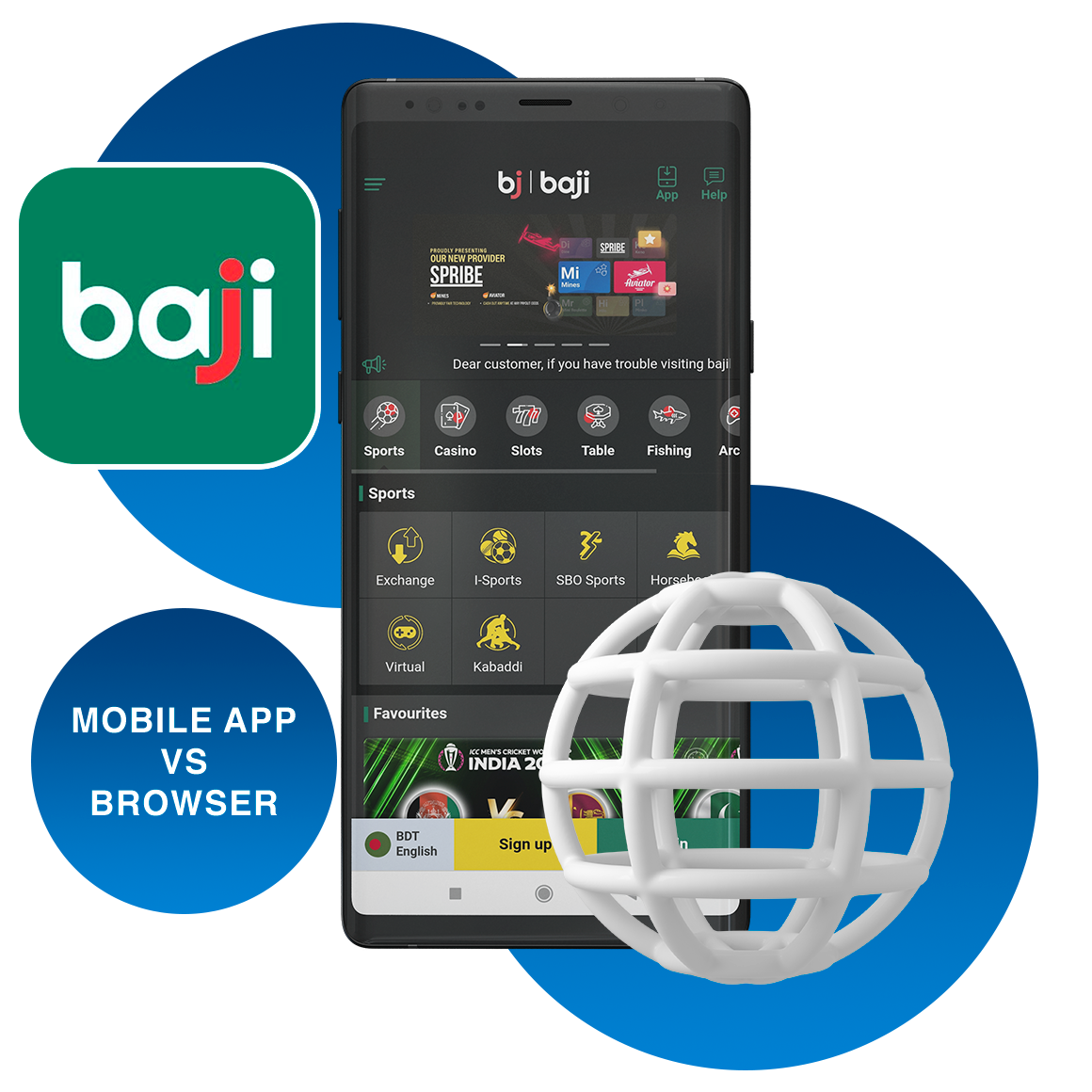 Comparing the Baji App vs. Mobile Browser