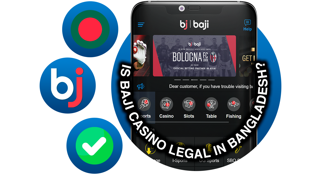 Baji Casino is a fully legal option for players across Bangladesh